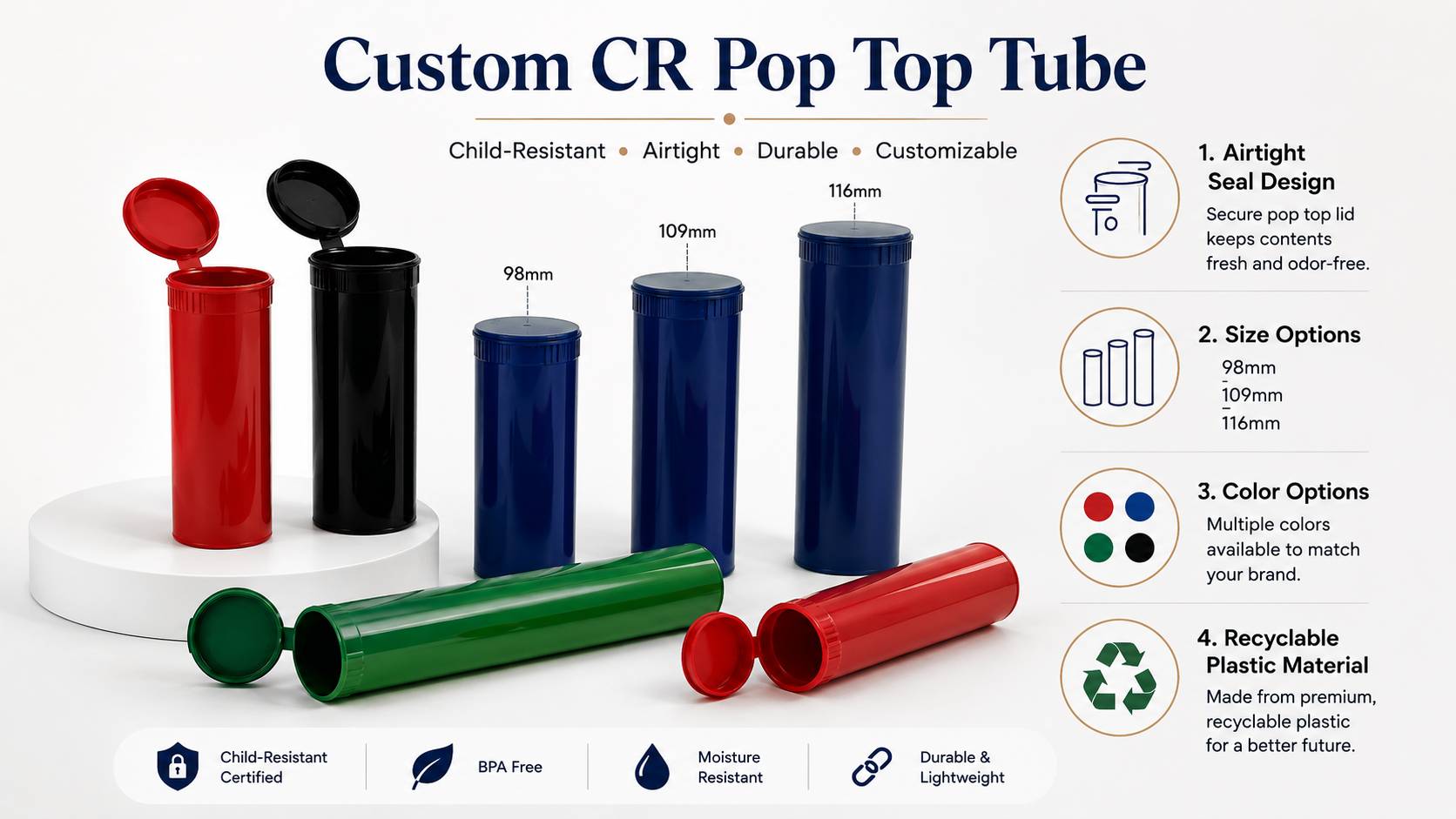 child proof joints tube